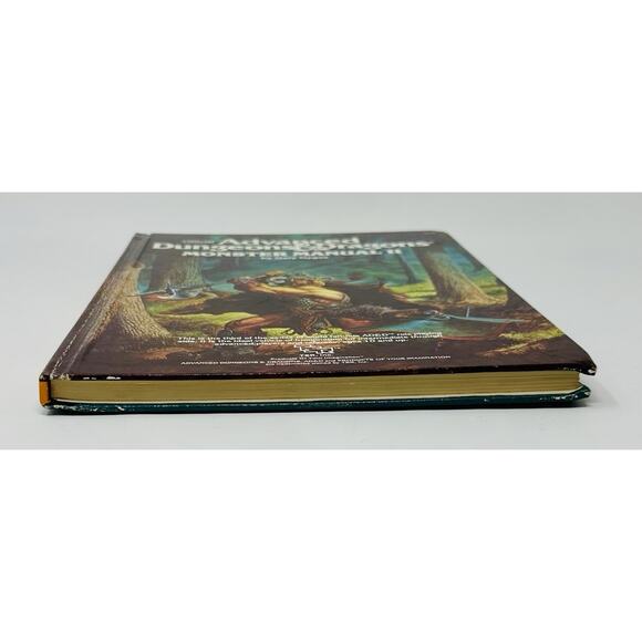 Advanced Dungeons & Dragons Monster Manual II 2 1983 Hardcover TSR #2016 AD&D - Picture 13 of 14